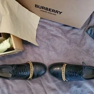 Burberry | Shoes | Burberry Link Detail Leather Brogues Mens  display picture 1